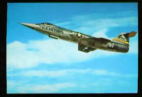 x00800; Lockheed F104 A Starfighter.