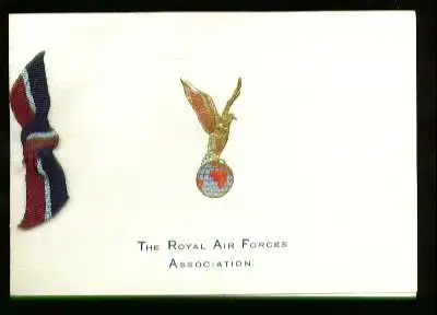 x00868; The Royal Air Forces Association. With Best Wishes.