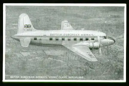 x00876; British European Airways Viking Class Aerolane.