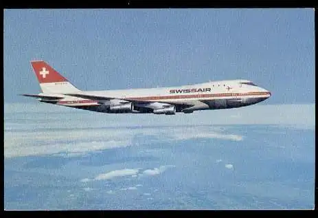 x00934; Swissair Boeing 747/257 B.