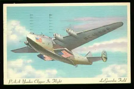 x00961; PAA Yankee Clipper In Flight.