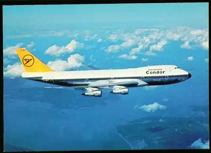 x00968; Condor Jumbo Jet 747 200.