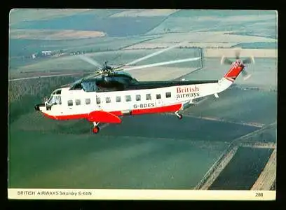 x00985; British Airways Sikorsky S61N.