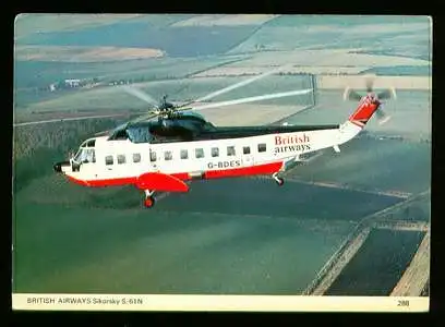 x00986; British Airways Sikorsky S61N.