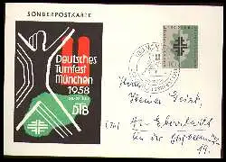 x00988; München. Deutsches Turnfest. 1958.