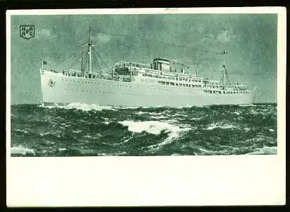 x01024; M.S. Cordillera Hamburg Amerika Linie.