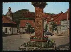 x01058; Bad Grund im Oberharz. Marktplatz.