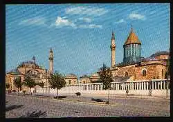 x01089; Turkey. Das Mausoleum von Mevlana und die Selimiye Moschee. Konya.