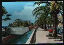 x01159; Riviera delle Palme Pietraligure, Teil von der Seepromenade.