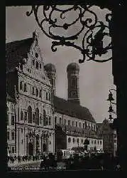 x01172; München, Michaelskirche u. Frauenturme.