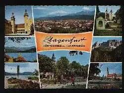 x01198; Klagenfurt, Wörthersee m. Karawanken.