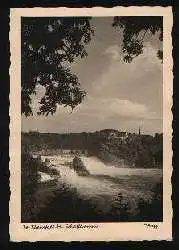 x01256; Der Rheinfall bei Schaffhausen.