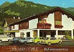 x01263; Au. Bregenzerwald. Vorarlberg. Restaurant Sägerstüble.