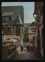 x01357; Rudesheim am Rhein. Drosselgasse.