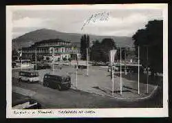 x01366; Neustadt a.d. Weinstrasse. Bahnhofplatz mit Seilbahn.