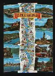 x01498; Der Rhein Von Mainz bis Koblenz.