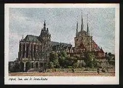 x01576; Erfurt, Dom und St. Severi Kirche.