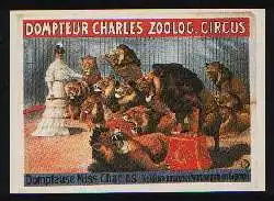 x01631; Circus. Dompteur Charles Zoolog.