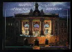 x01659; Historische Postgebäude auf deutschen Briefmarken.