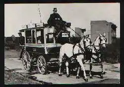 x01759; Berliner Verkehrsmittel. Zweispanniger Pferdeomnibus Baujahr 1897.