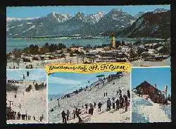 x01780; St. Gilden, der ideale Wintersportplatz am Wolfgangsee.