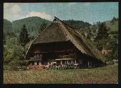 x01820; Altes Bauernhaus im Schwarzwald.