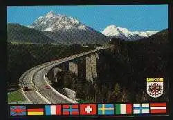x01945; Europabrücke bei Innsbruck Tirol.