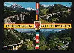 x01946; Brennerautobahn Traumstrasse der Alpen.
