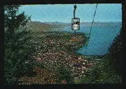 x01954; Bregenz am Bodensee mit Pfanderbahn.