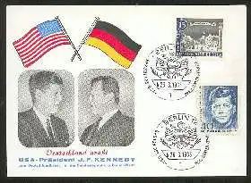 x02037; Kennedy J.F. Deutschland Grüsst. Keine AK.