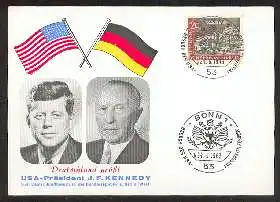 x02038; Kennedy J.F. Deutschland Grüsst. Keine AK.