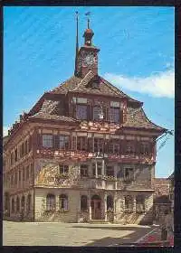 x02114; Schweiz. Rathaus STEIN am Rhein.