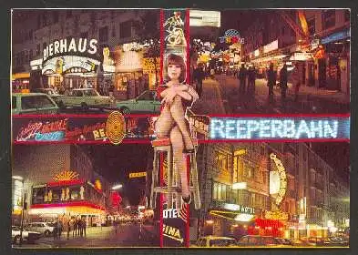 x02136; Hamburg. Reeperbahn.