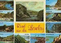 x02138; Die Loreley. Rund um die Loreley.