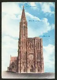 x02264; Strasbourg. Das Münster.
