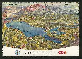 x02352; Bodensee. Reliefkarte.