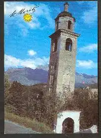 x02363; St. Moritz. Schiefer Turm.