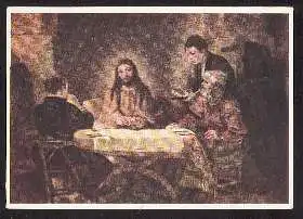 x02367; Paris, Louvre. Christus bei den Jüngern von Emmaus.