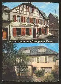 x02386; Rüdesheim. Gasthaus Zum grünen Kranz.