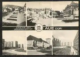 x02411; Aue Sachen. Industrie und Bergerbeiterstadt.
