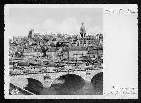 x02436; Le Mans. Vue Panoramique vers le Pont Gambetta.