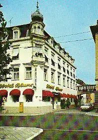 x02491; Rastatt. Baden. Hotel Blume.