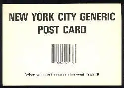 x02729; New York City Generic Post Card.
