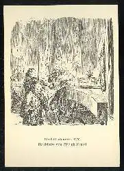 x02758; Holzschnitt von Adolph Menzel. Ein Flötenkonzert.