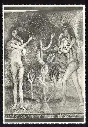 x02764; Monreale. Mosaici nella Cattedrale Adamo ed Eva.