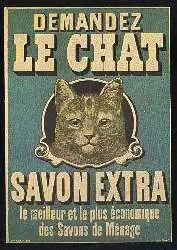 x02829; Nos Publicites. Savon Le Chat.