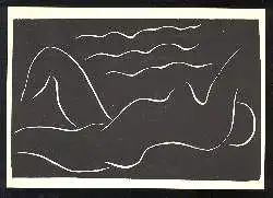 x02872; Henri Matisse. Nu dans les ondes.