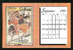 x02921; September 1909 Colliers. Limited Edition Calender. Reprint.