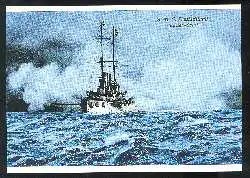 x02973; S.M.S. Deutschland, Kaiser Salut. Reprint.