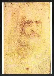 x02994; Leonardo da Vinci. Autoritratto.
